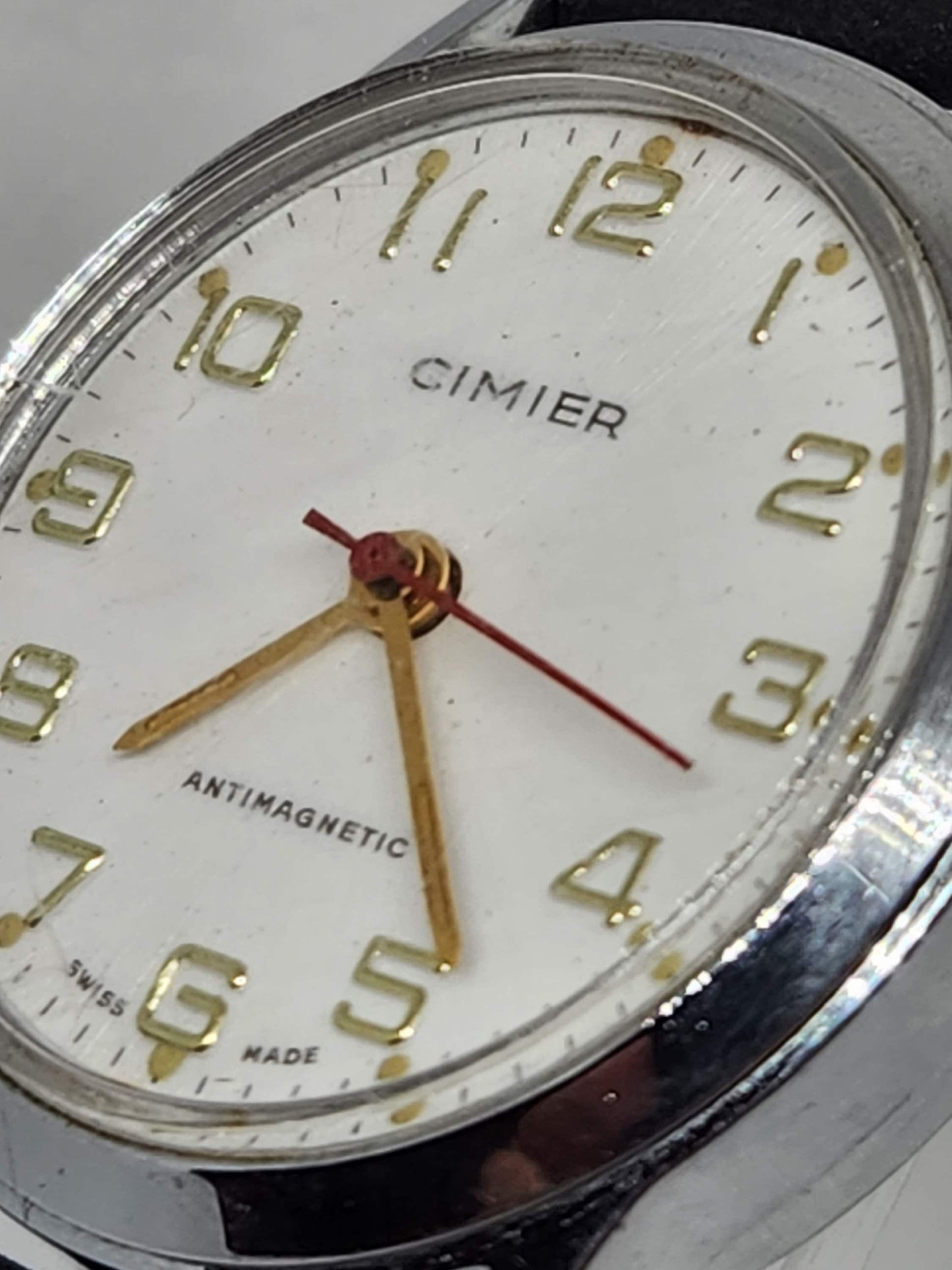 Rare Vintage 60's Cimier Antimagnetic Hand Wind made in Bubendorf, Switzerland