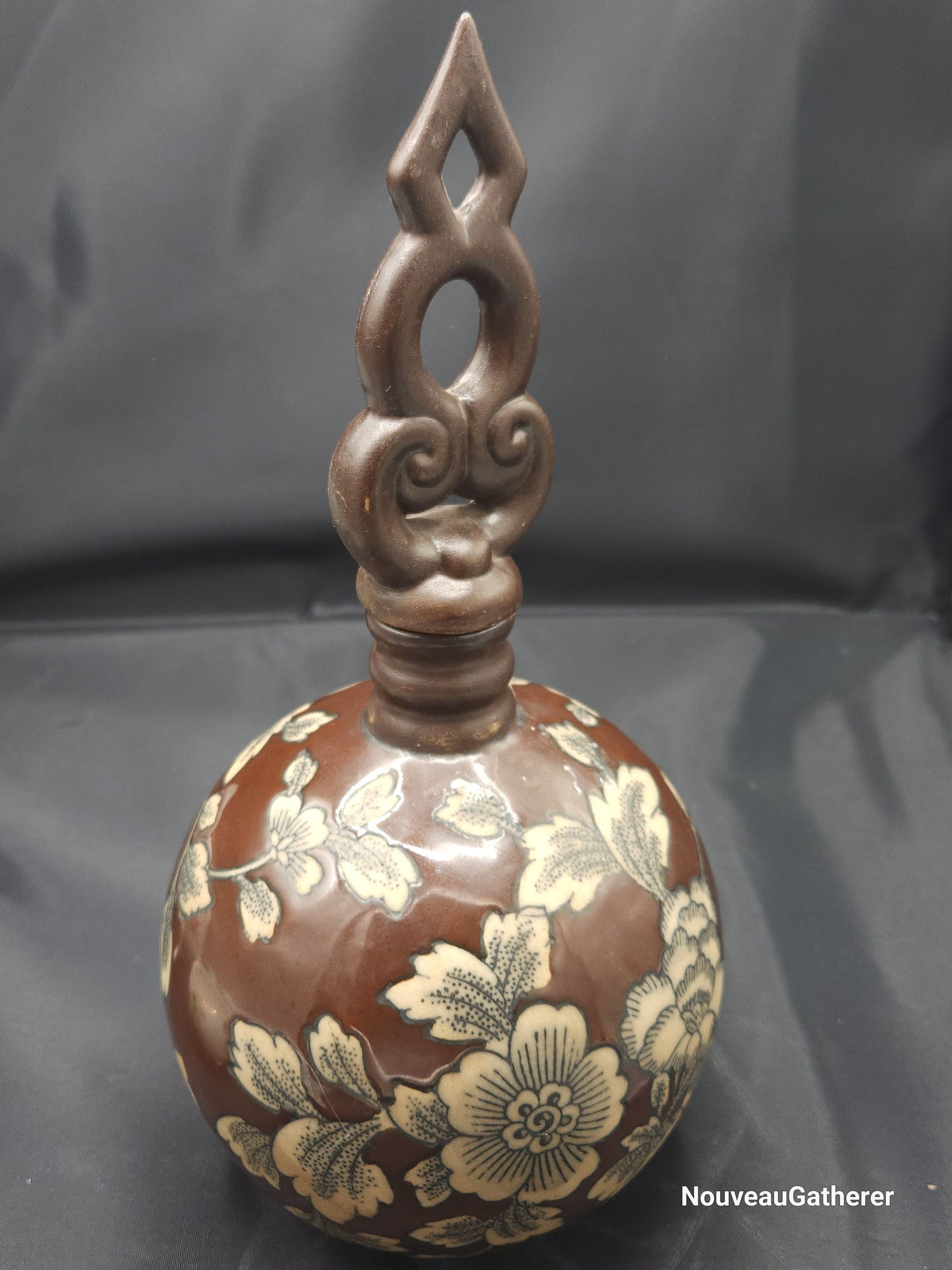 Antique Royal Temple Vase Ceramic Hand Painted